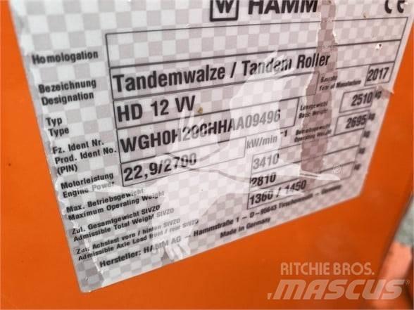 Hamm HD12VV Yksivalssijyrät