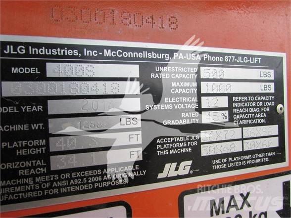 JLG 400S Teleskooppipuominostimet