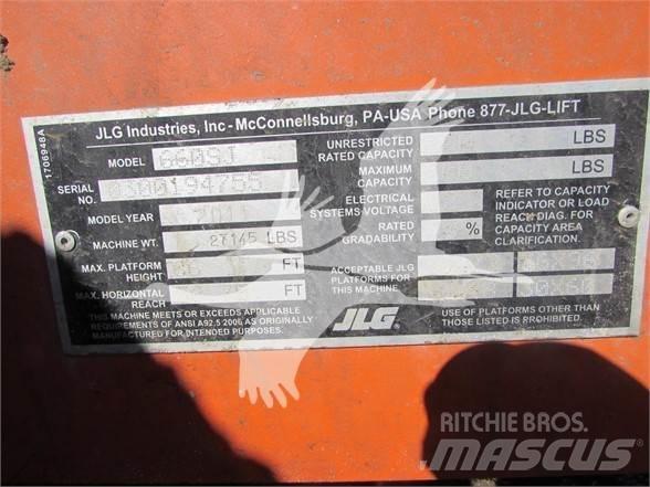 JLG 660SJ Teleskooppipuominostimet