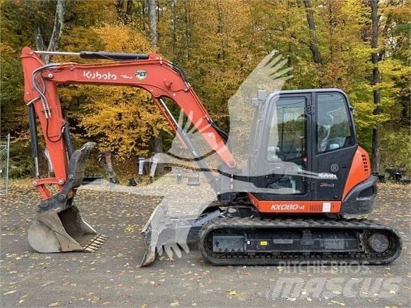 Kubota KX080-4 Telakaivukoneet