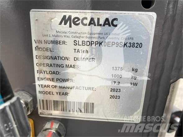 Mecalac TA1EH Minidumpperit