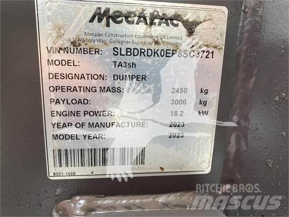 Mecalac TA3SH Minidumpperit