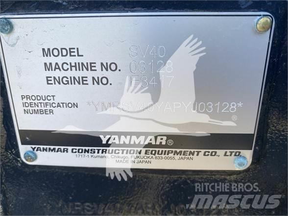 Yanmar SV40 Minikaivukoneet < 7t