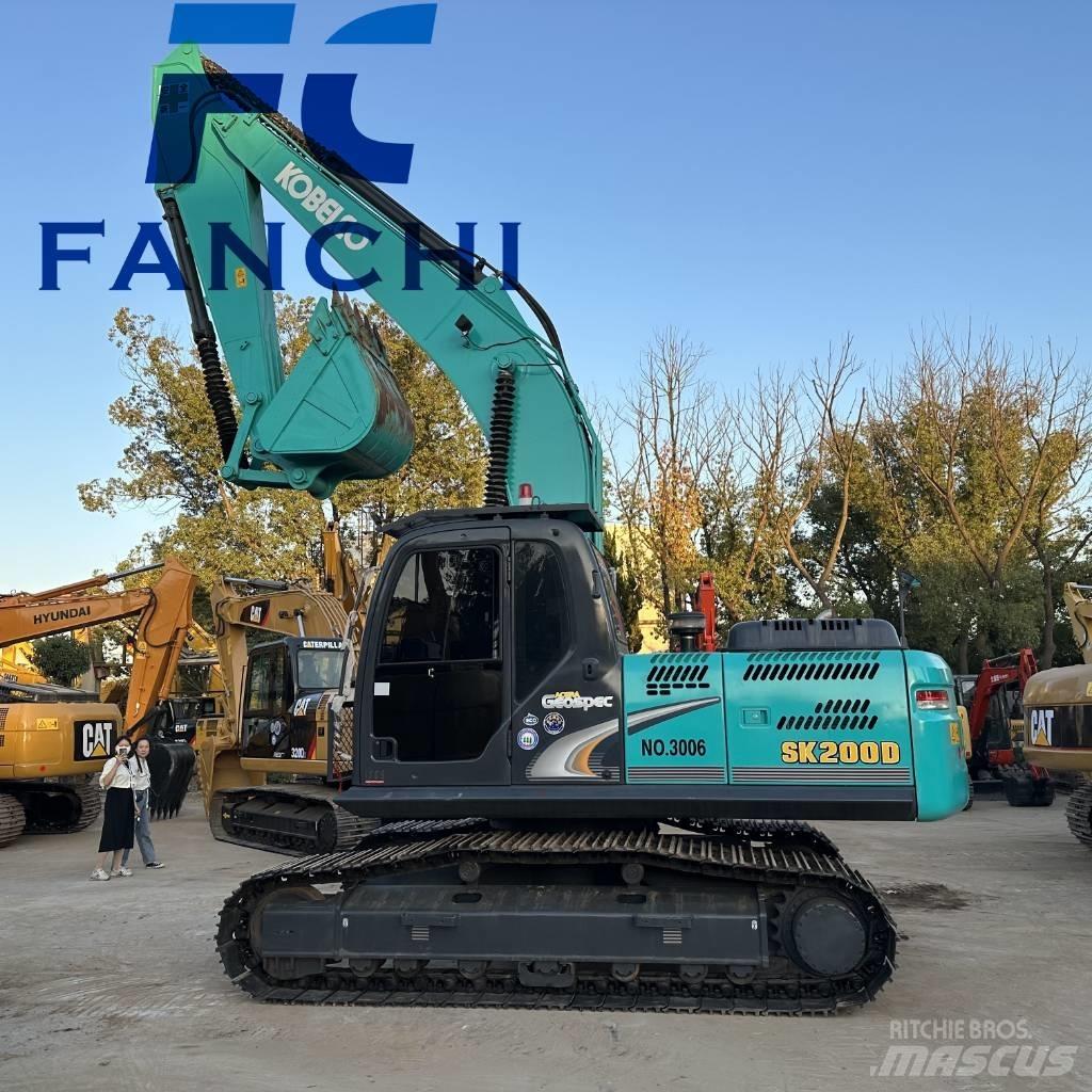 Kobelco sk200D Jätteenkäsittelijät