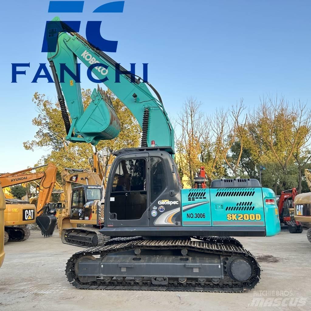 Kobelco sk200D Jätteenkäsittelijät