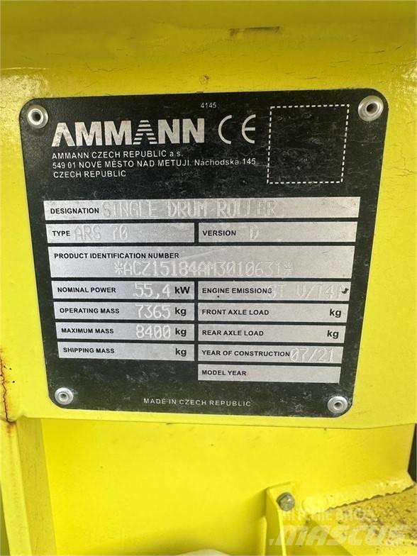 Ammann ARS70 Yksivalssijyrät