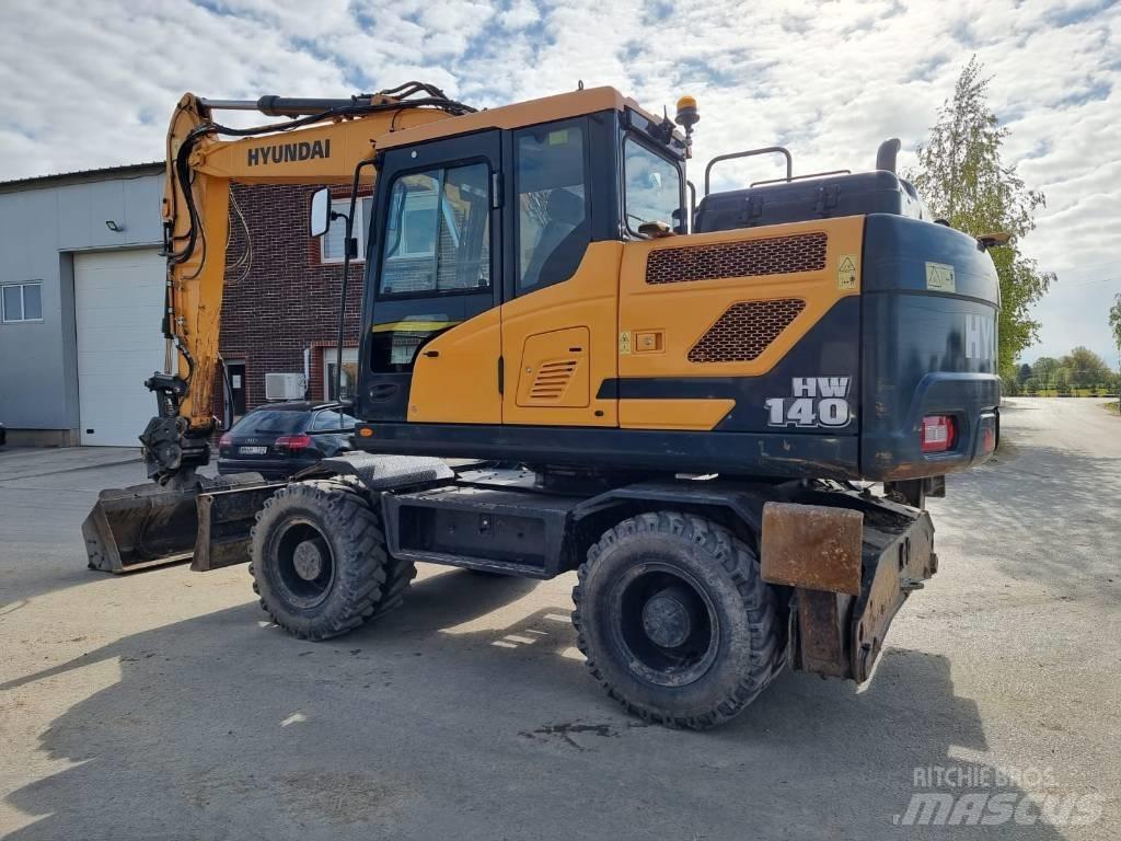 Hyundai HW 140 Pyöräkaivukoneet