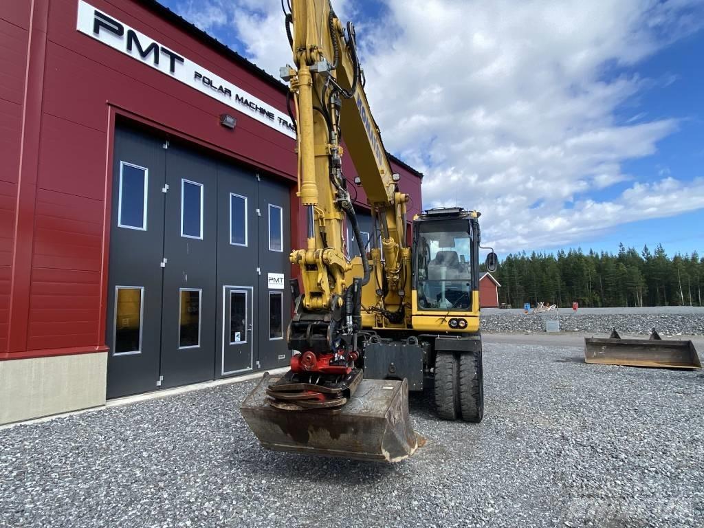 Komatsu PW 148-10 Pyöräkaivukoneet