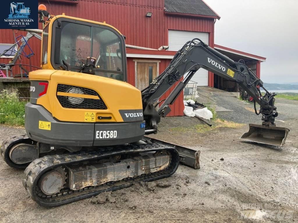Volvo ECR 58 D Minikaivukoneet < 7t