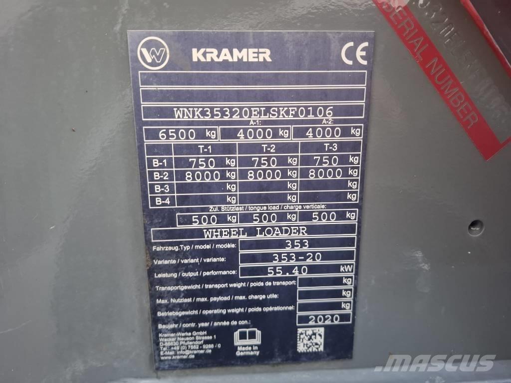 Kramer 5075 Pyöräkuormaajat