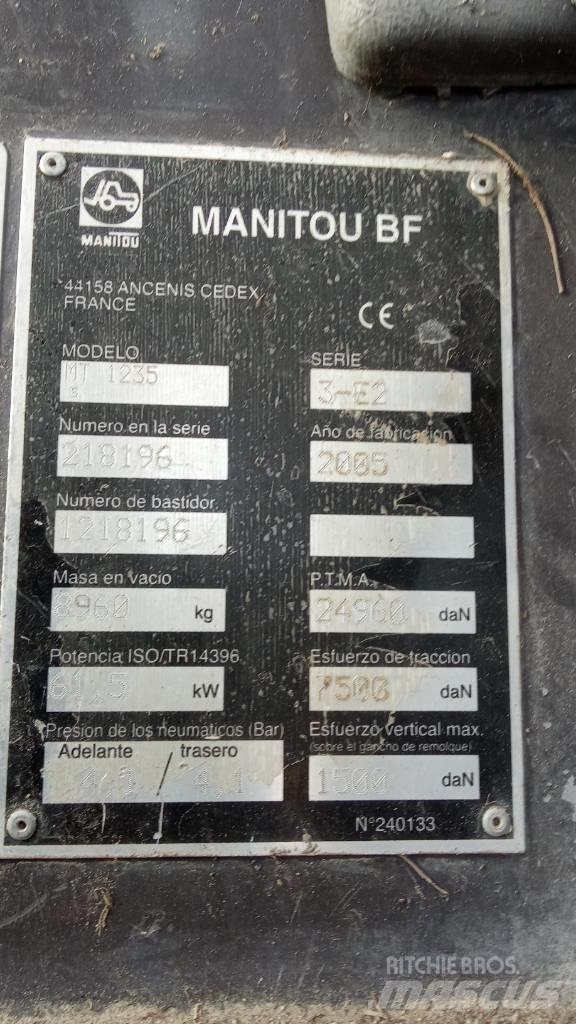 Manitou MT 1235 Kurottajat