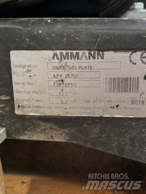 Ammann APF 20/50 Tärylevyt