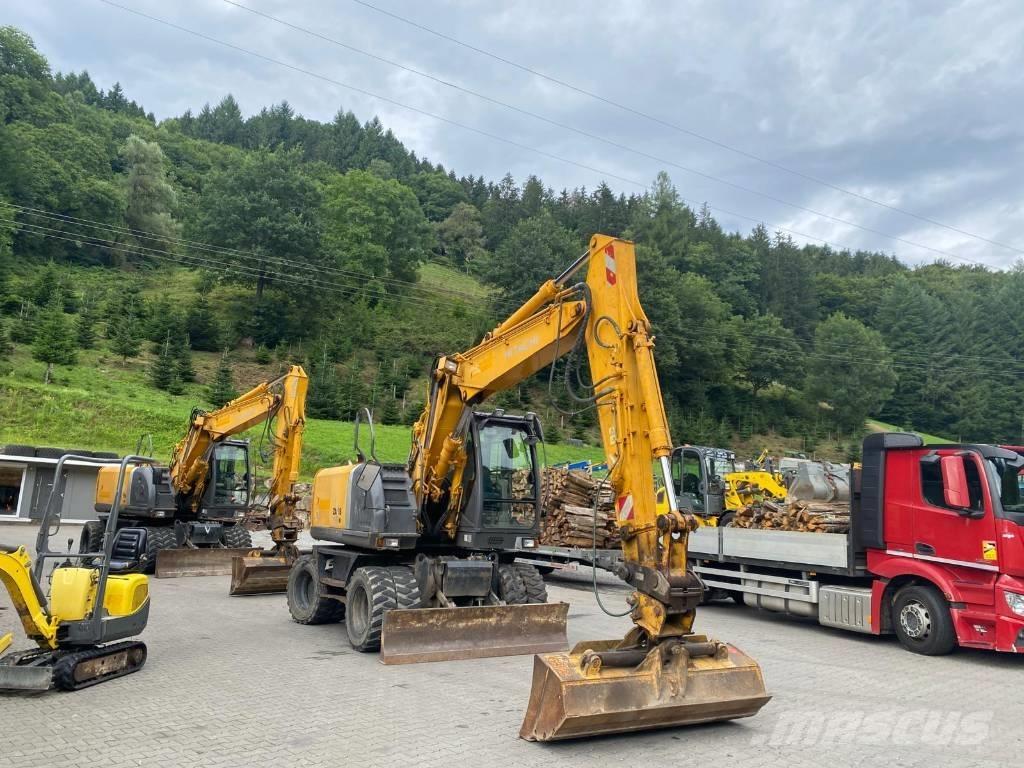 Hitachi ZX 140 W-3 Pyöräkaivukoneet