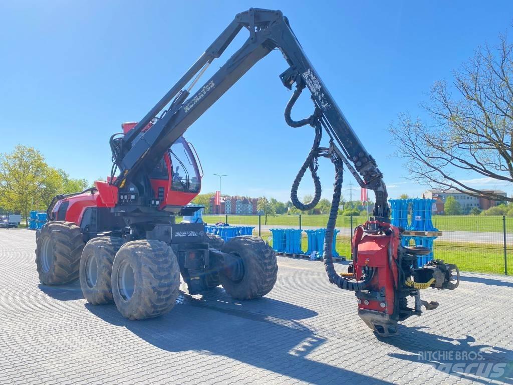 Komatsu 911 Harvesterit