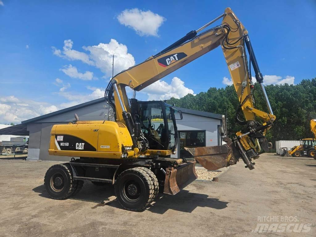 CAT M 316 D Pyöräkaivukoneet