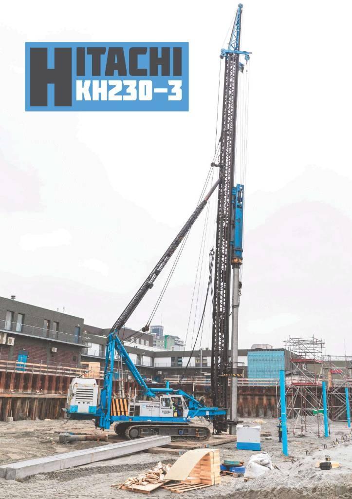 Hitachi KH230-3GLS Paalutuskoneet