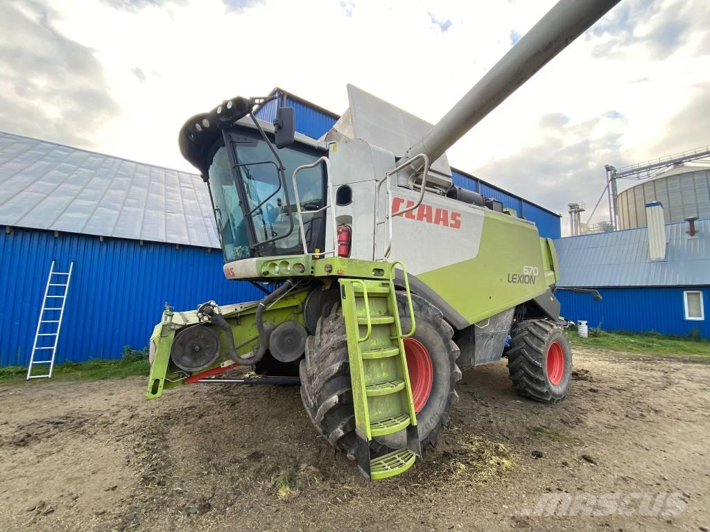 CLAAS Lexion 670 Leikkuupuimurit