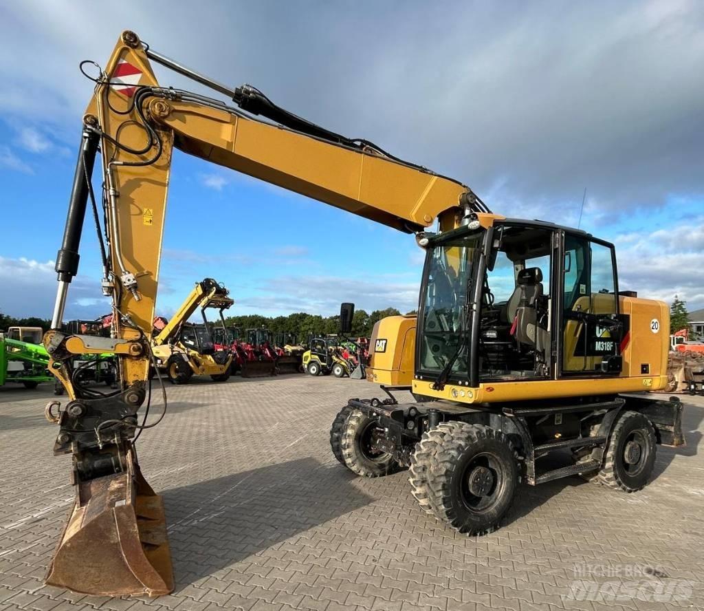 CAT M 318 F Pyöräkaivukoneet