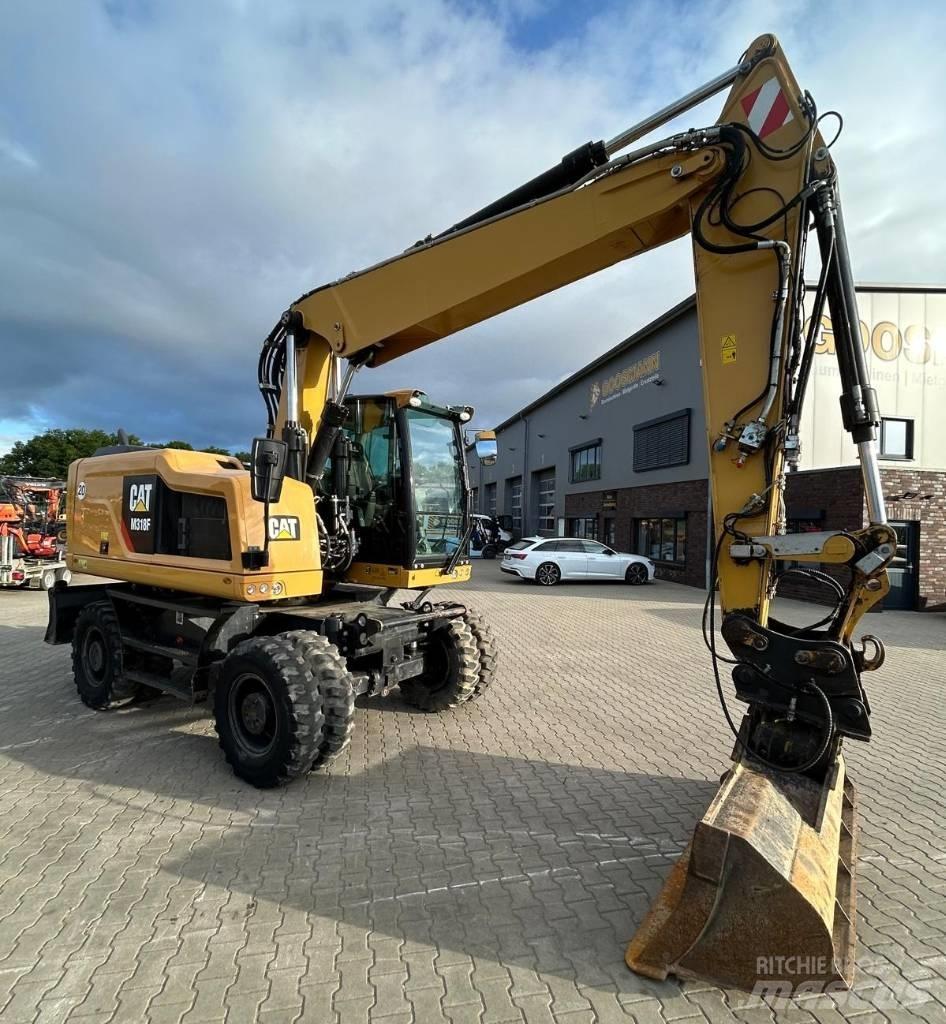 CAT M 318 F Pyöräkaivukoneet