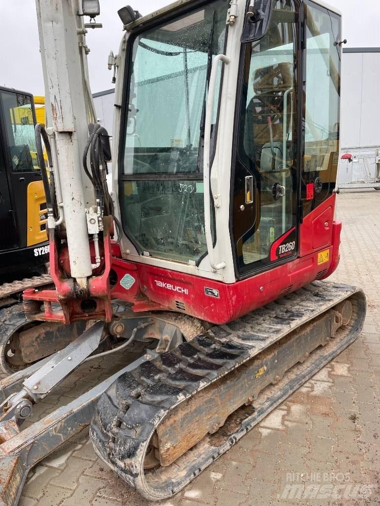 Takeuchi TB 260 Minikaivukoneet < 7t
