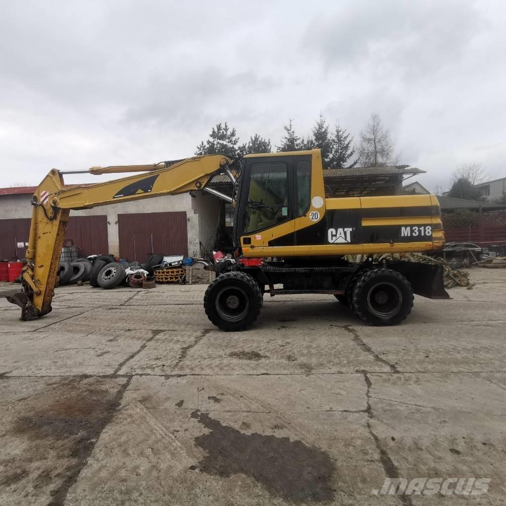 CAT M 318 B Pyöräkaivukoneet