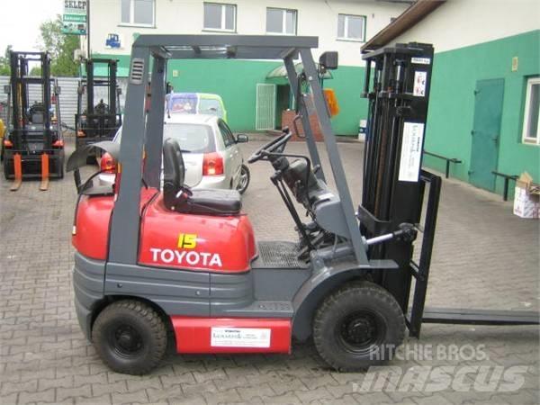 Toyota 6FG15 Nestekaasutrukit