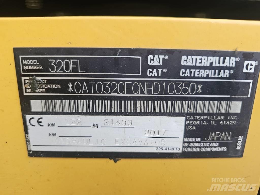 CAT 320FL Telakaivukoneet