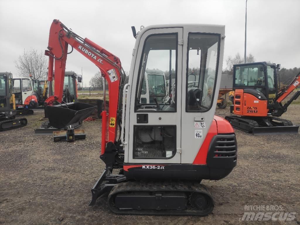 Kubota KX 36-2 alfa Minikaivukoneet < 7t