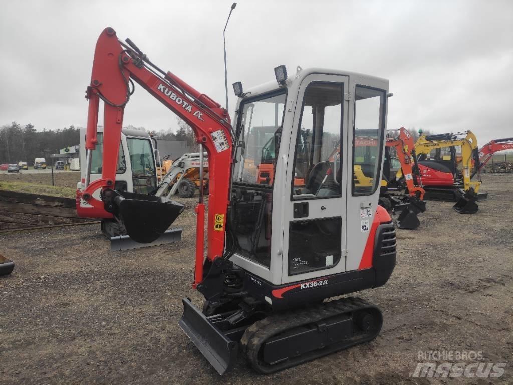 Kubota KX 36-2 alfa Minikaivukoneet < 7t
