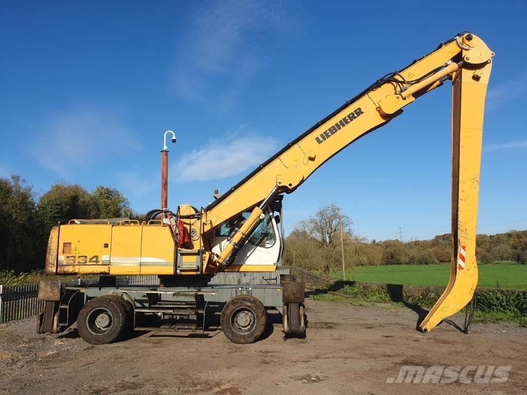 Liebherr A 934 C Jätteenkäsittelijät