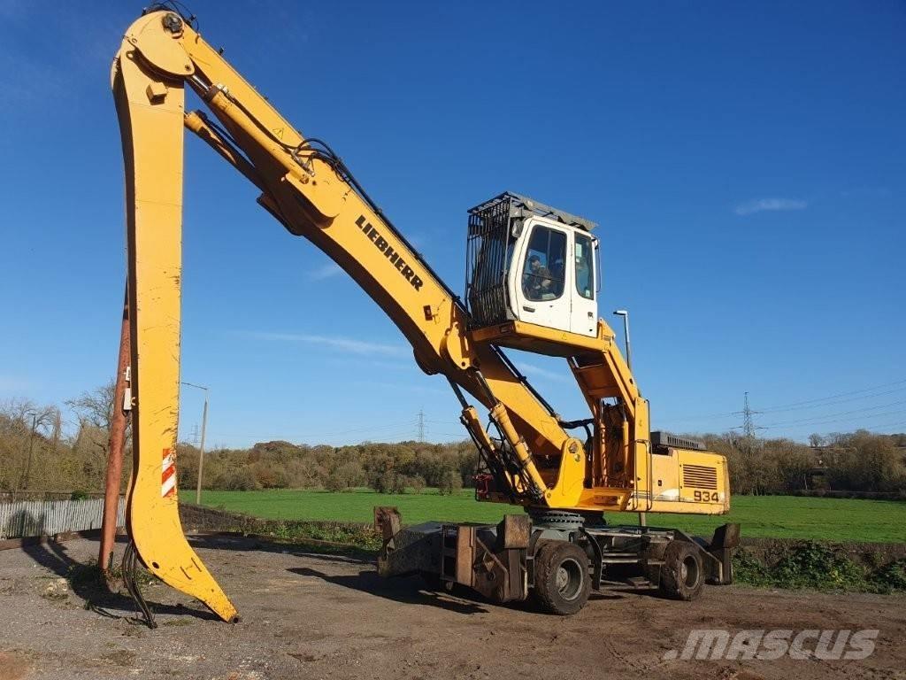 Liebherr A 934 C Jätteenkäsittelijät