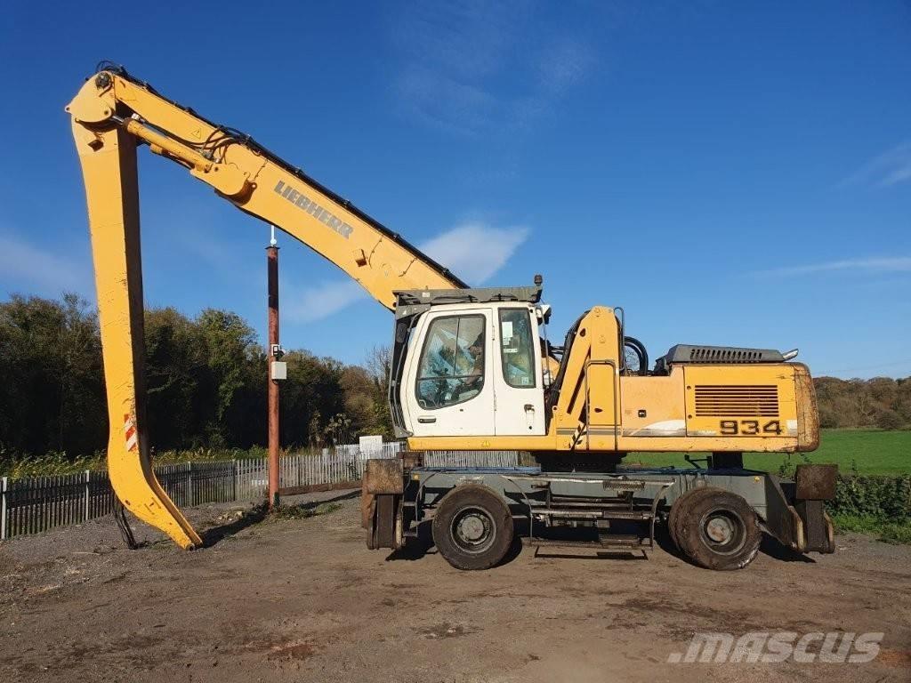 Liebherr A 934 C Jätteenkäsittelijät