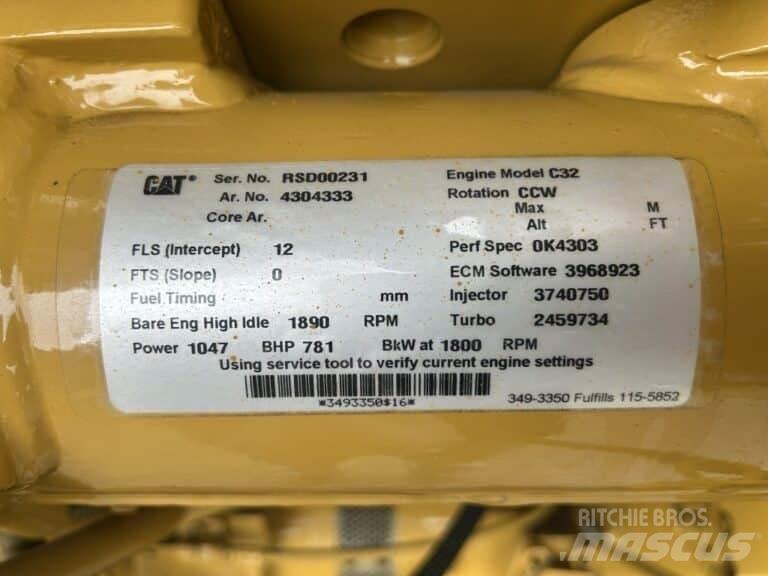 CAT C32 Laivojen apumoottorit