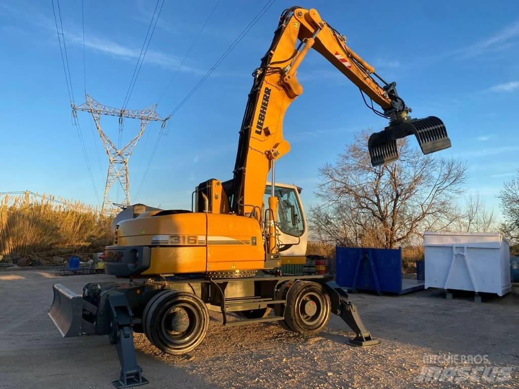 Liebherr A 316 Jätteenkäsittelijät