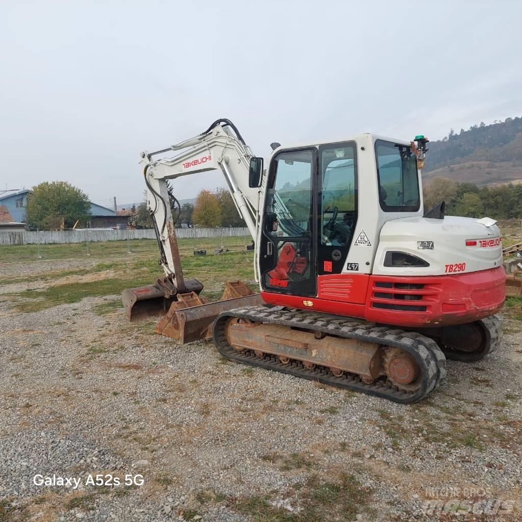 Takeuchi TB 290 Midikaivukoneet 7t - 12t