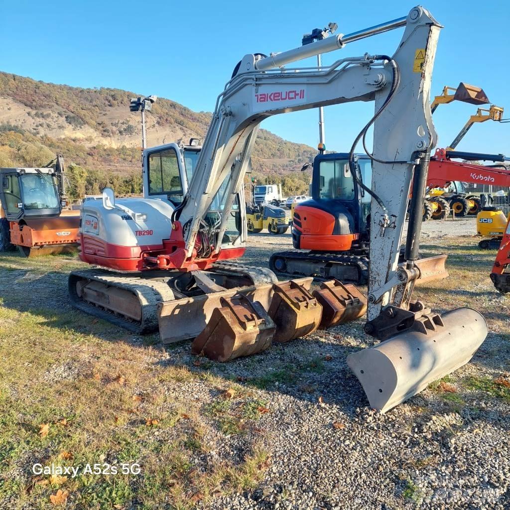 Takeuchi TB 290 Midikaivukoneet 7t - 12t