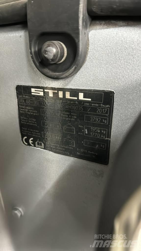 Still RX 60-30 Sähkötrukit