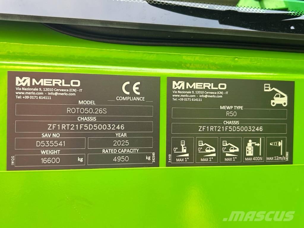 Merlo Roto 50.26 S Kurottajat