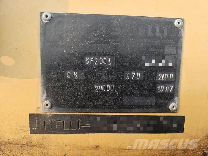 Bitelli SF200 Asfalttikoneet