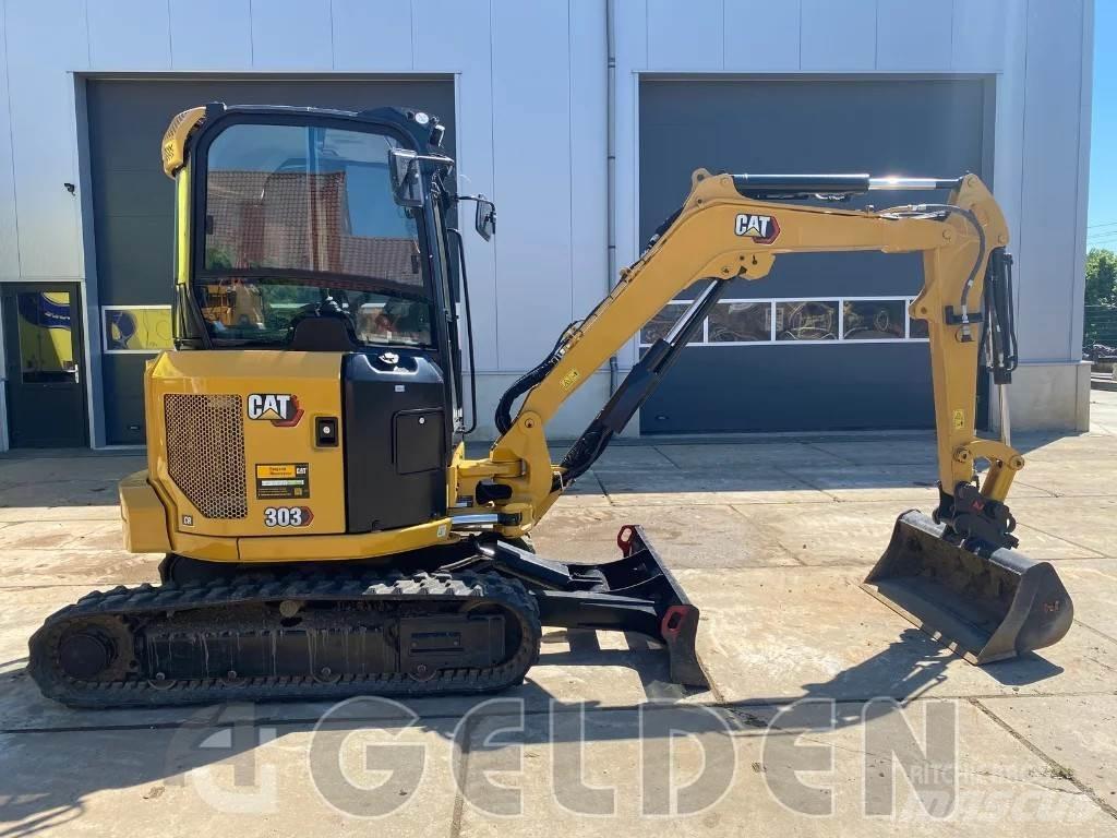 CAT 303 - 3 Buckets Minikaivukoneet < 7t