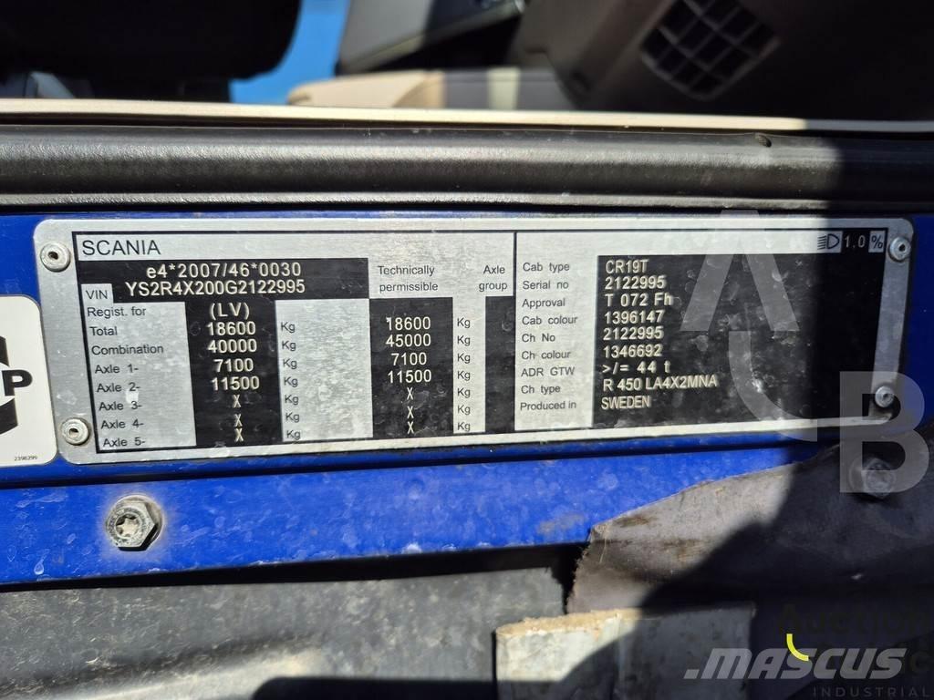 Scania R 450 Vetopöytäautot