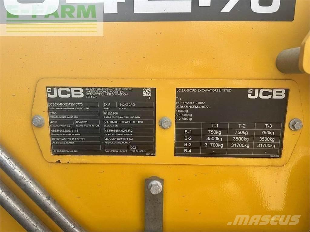 JCB 542-70 Maatalouskurottajat