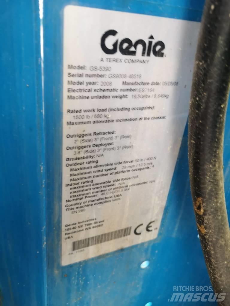 Genie 5390 Saksilavat
