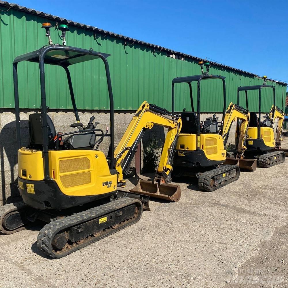 Yanmar Vio 17 Minikaivukoneet < 7t