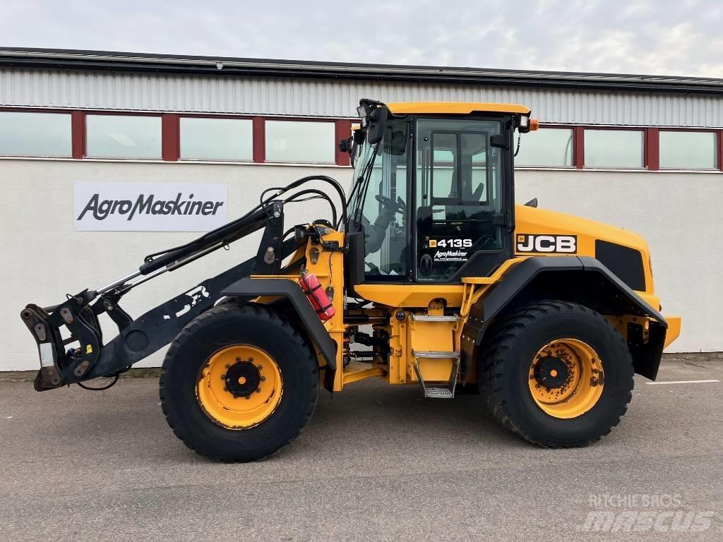 JCB 413S Pyöräkuormaajat