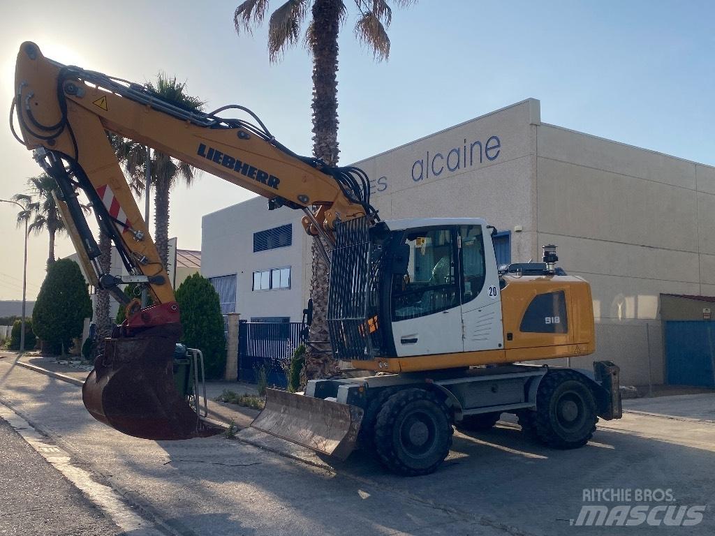 Liebherr A918 Pyöräkaivukoneet