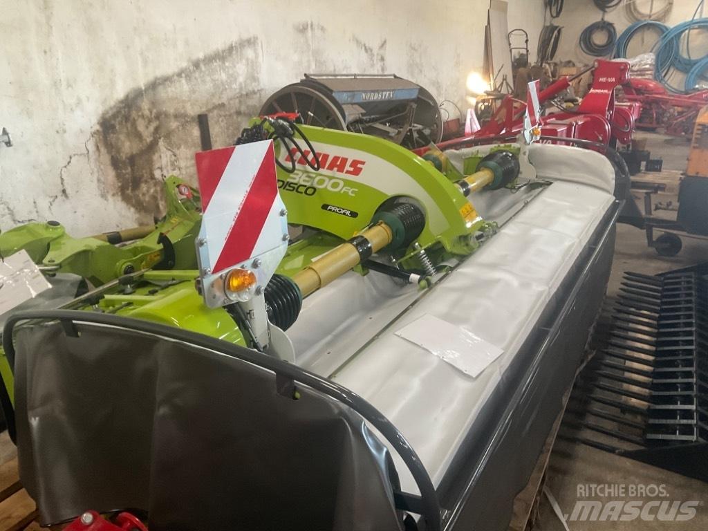 CLAAS Disco 3600 FC Kesantoleikkurit ja -murskaimet