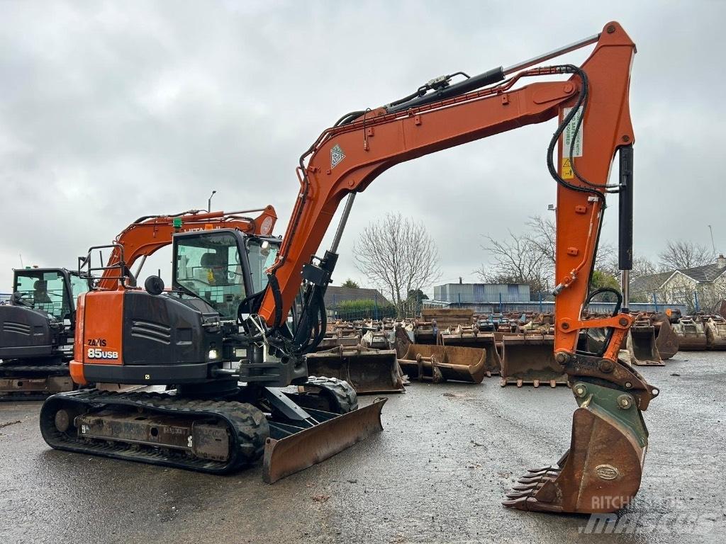 Hitachi ZX85 USB-6 Midikaivukoneet 7t - 12t