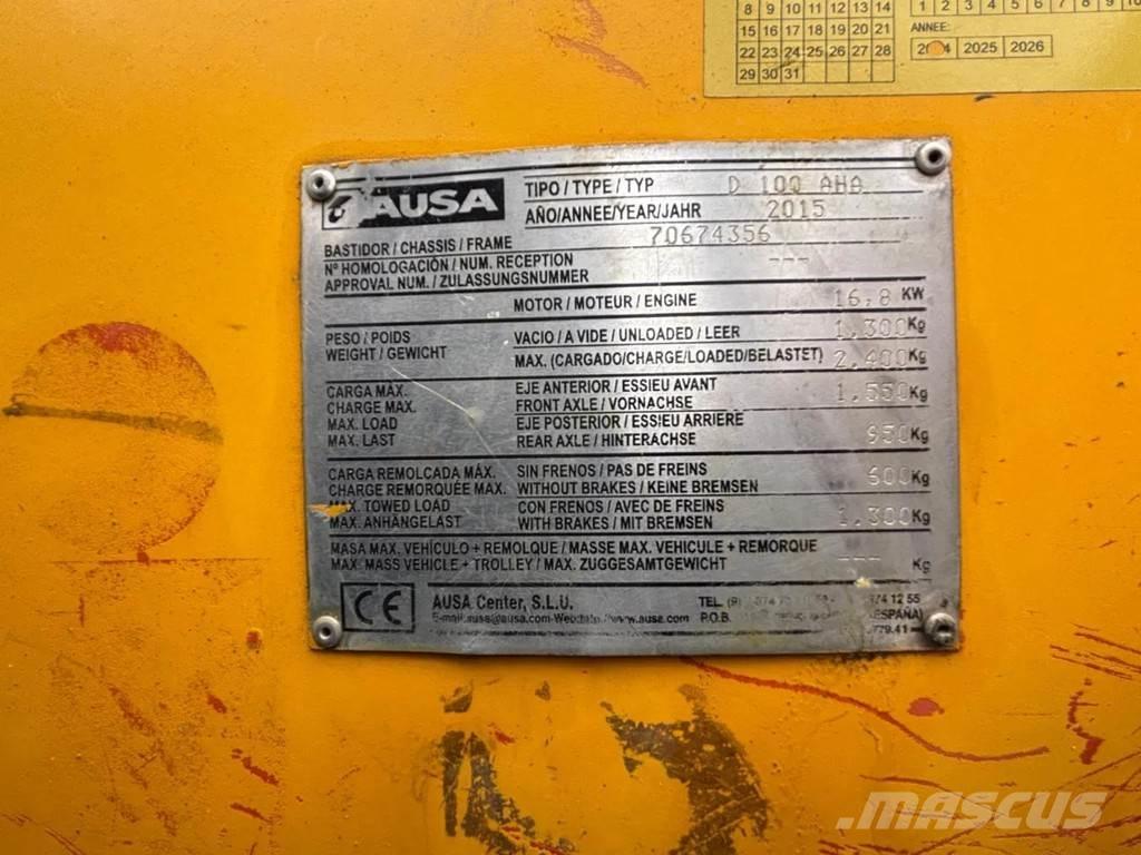 Ausa D 100 AHA Dumpperit
