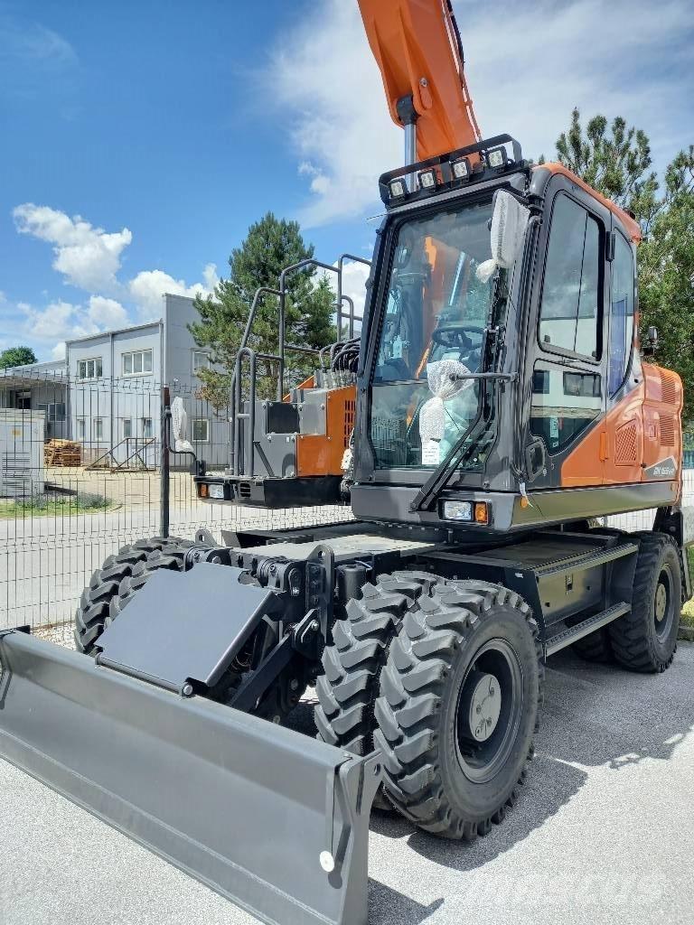 Doosan DX165WR-7K Pyöräkaivukoneet
